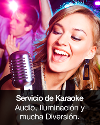 Servicio de Renta de Karaoke para fiestas y eventos